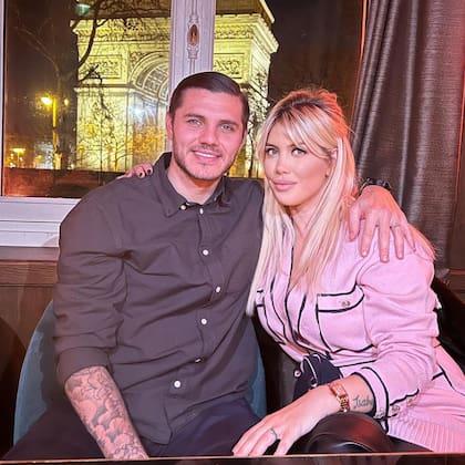 Wanda Nara con Mauro Icardi
