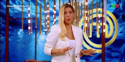 Wanda Nara conduce la actual edición de Masterchef Celebrity