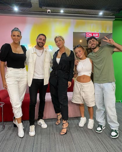 Wanda Nara estuvo como invitada a Red Flag (Luzu TV)