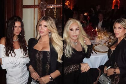 Wanda Nara festejó su divorcio en un evento de Dolce & Gabanna