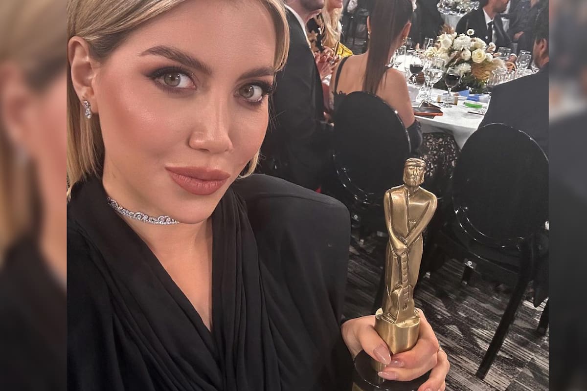Wanda Nara ganó su primer Martín Fierro y reveló dónde lo conserva (Foto Instagram @wanda_nara)