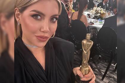 Wanda Nara ganó su primer Martín Fierro y reveló dónde lo conserva (Foto Instagram @wanda_nara)