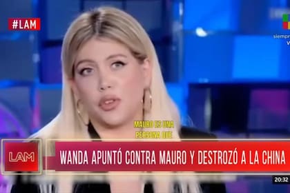 Wanda Nara habló del Wanda Gate y se refirió a su relación con Mauro Icardi (Foto: Captura de video)