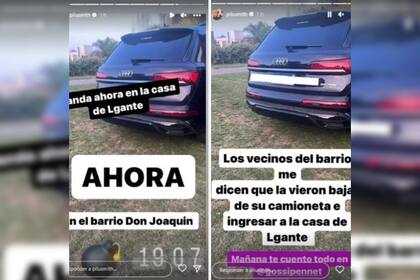 Wanda Nara habría sido vista con L-Gante (Foto Instagram @pilusmith)