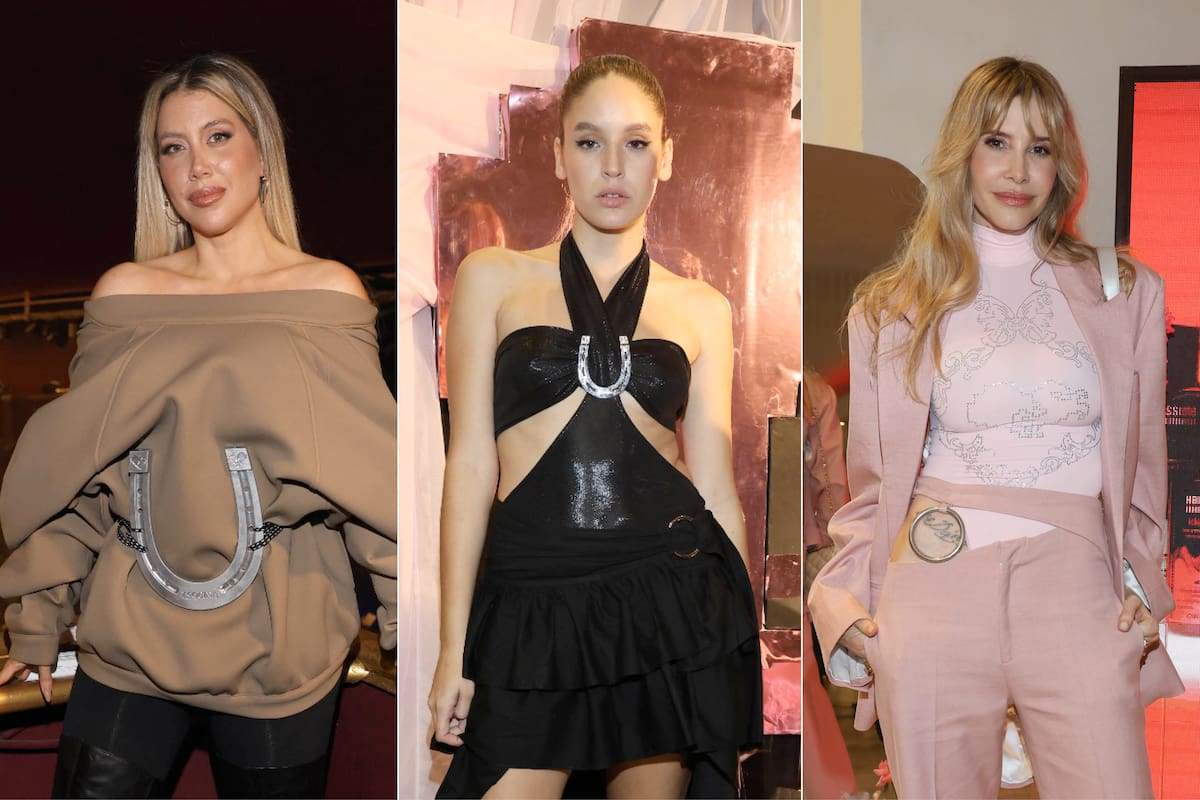 Wanda Nara, India Ortega y Guillermina Valdés