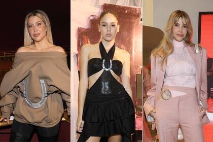 Wanda Nara, India Ortega y Guillermina Valdés