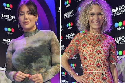 Wanda Nara junto a Maru Botana