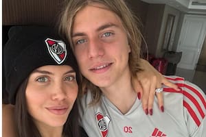 Wanda Nara junto a su hijo mayor Valentino, fruto de su relación con Maxi López (Foto: Instagram @wanda_nara)