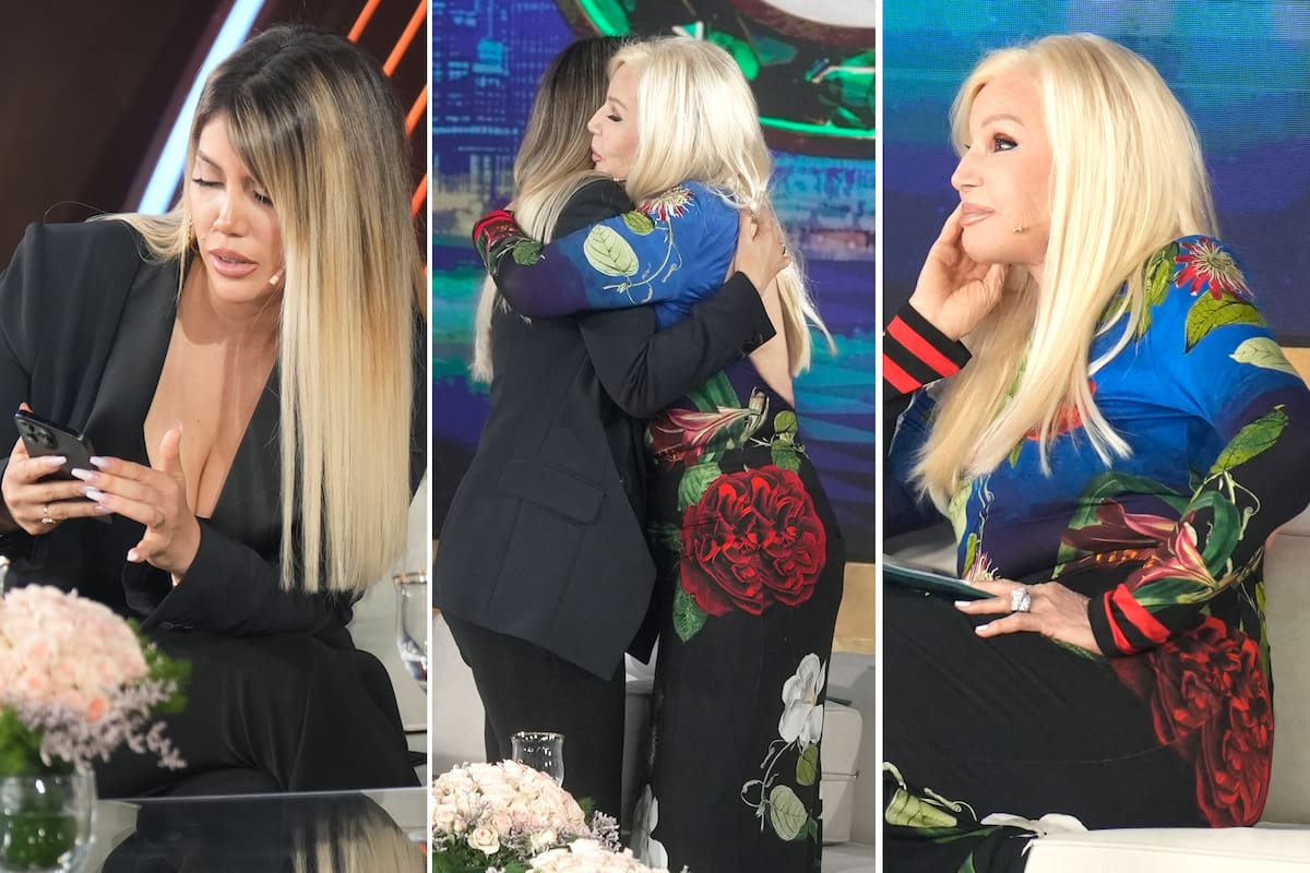 Wanda Nara junto a Susana Giménez