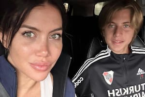 Wanda Nara le escribió una canción a su hijo Valentino y mostró la letra en Twitter