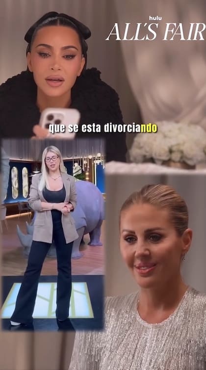 Wanda Nara le pidió un consejo a Kim Kardashian porque su divorcio se hizo demasiado público