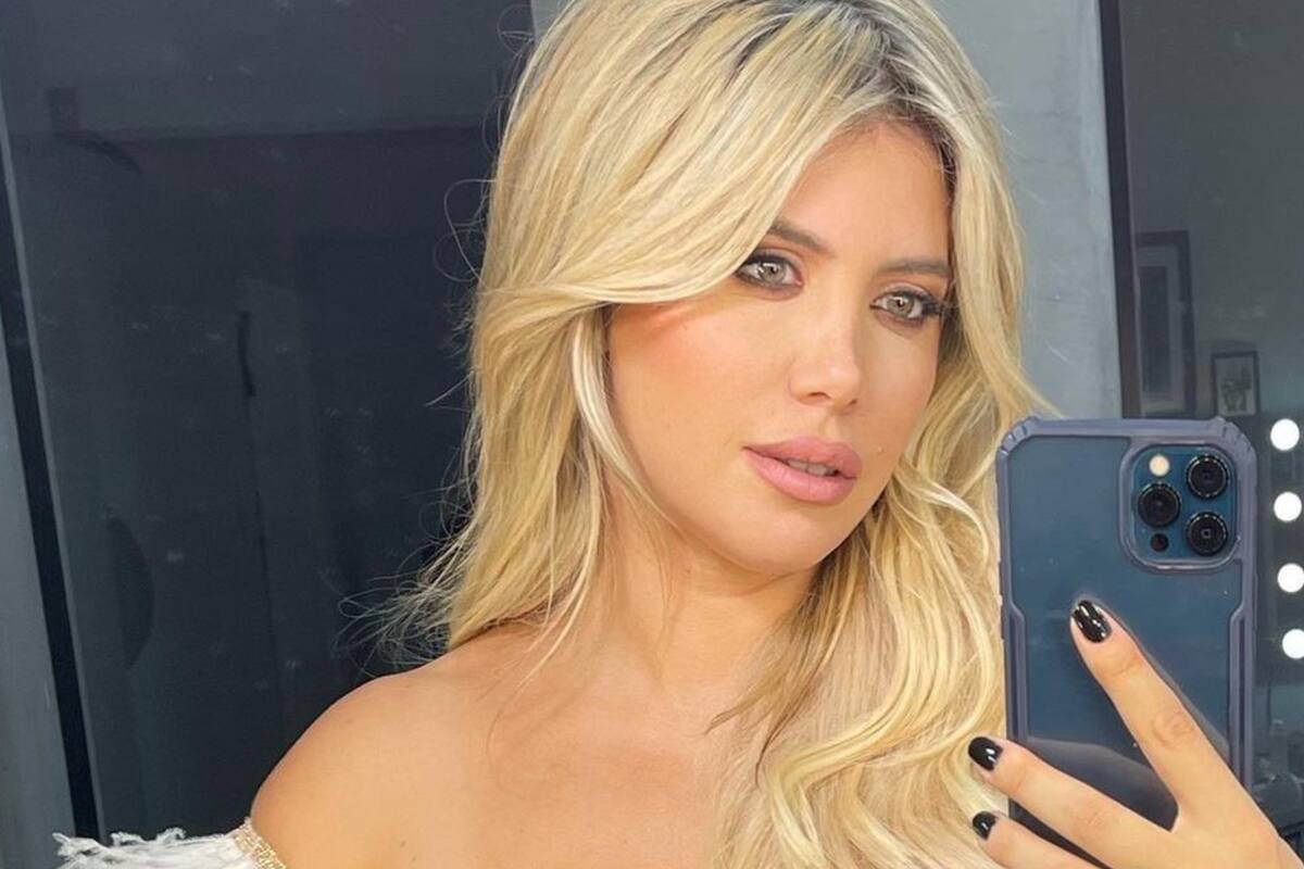 Wanda Nara llamó a sus seguidores a "quedarse en casa" pero acompañó el mensaje con una desafortunada imagen