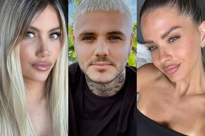 Wanda Nara, Mauro Icardi y Eugenia "China" Suárez: de las redes a los tribunales