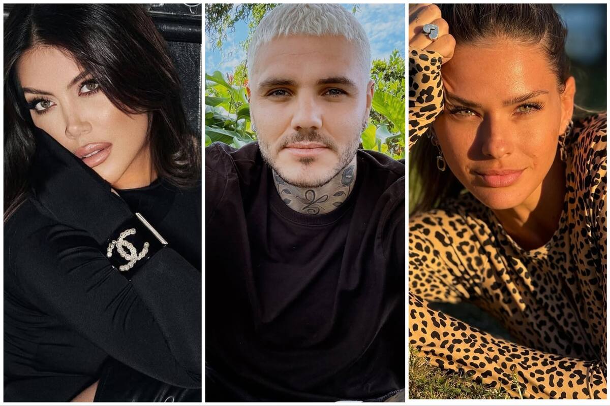 Wanda Nara, Mauro Icardi y La China Suárez estalló en 2021 y hoy tiene un nuevo capítulo (Foto: Instagram/@wanda_nara @mauroicardi @sangrejaponesa)