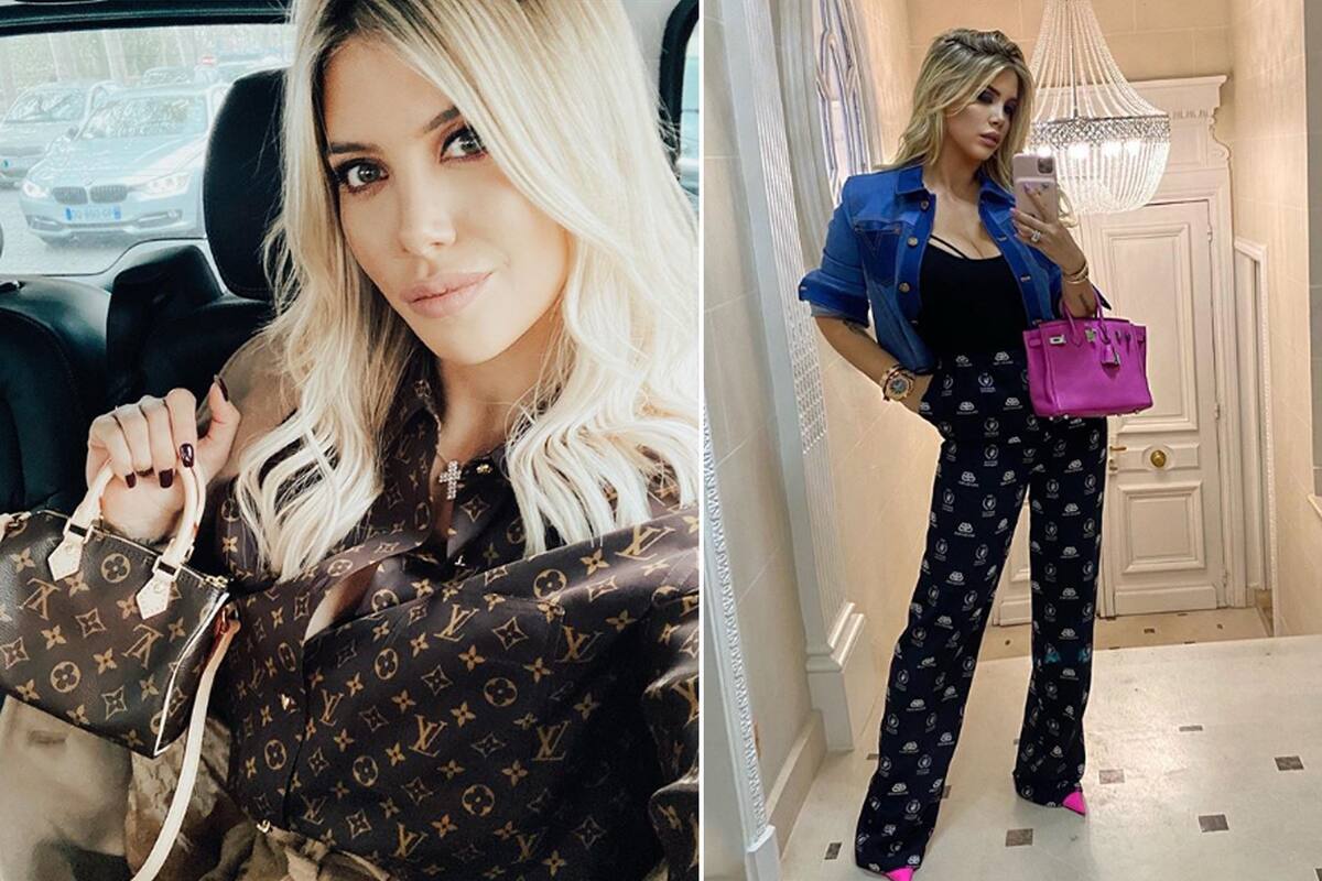 Wanda Nara mostró su colección de costosas carteras de verano