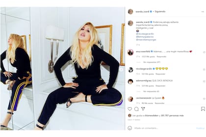 Wanda Nara publicó una posteo en el que se autodefina con distintos adjetivos