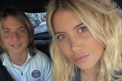 Wanda Nara recordó el accidente que tuvo su hijo Valentino