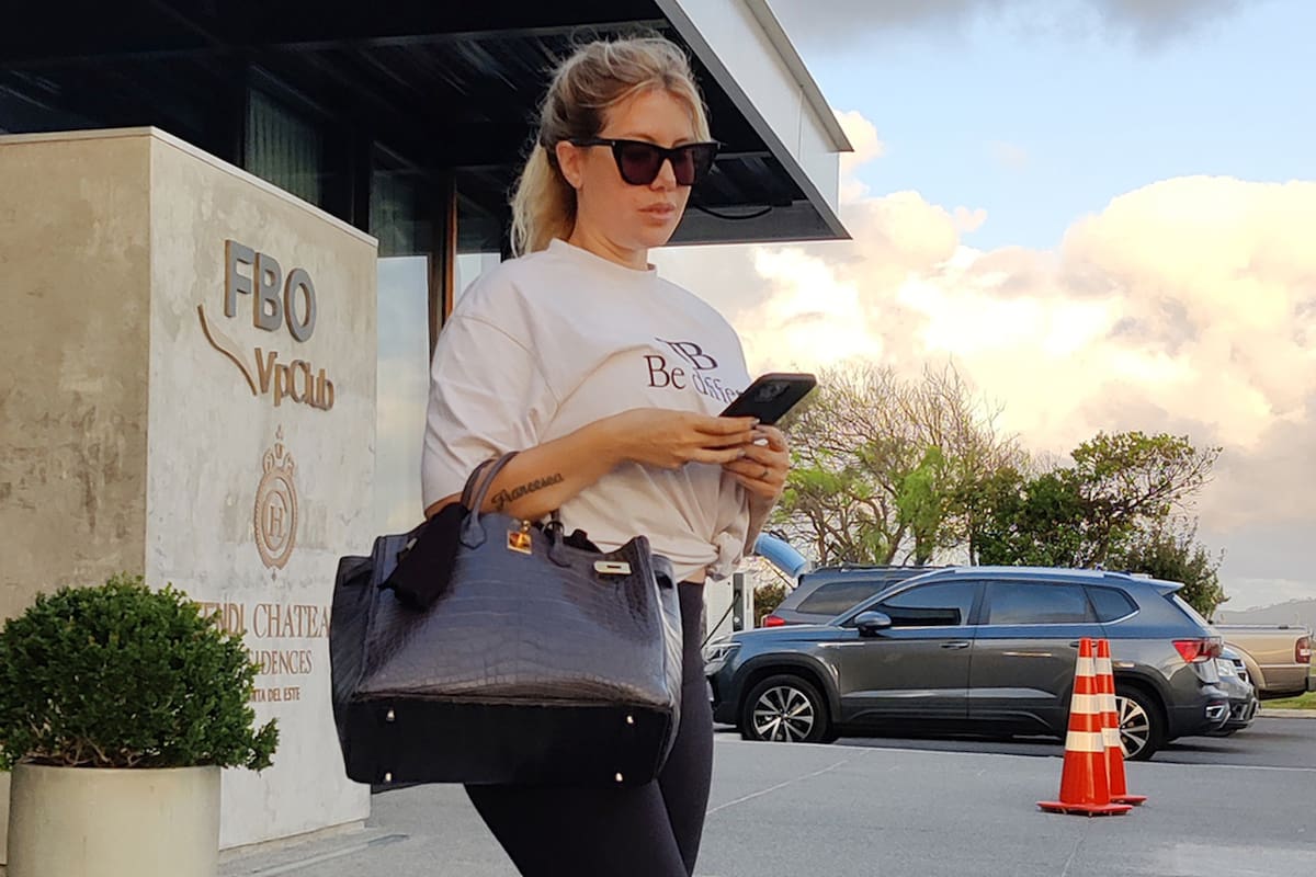 Wanda Nara, relajada de cara a un festejo de Año Nuevo en familia