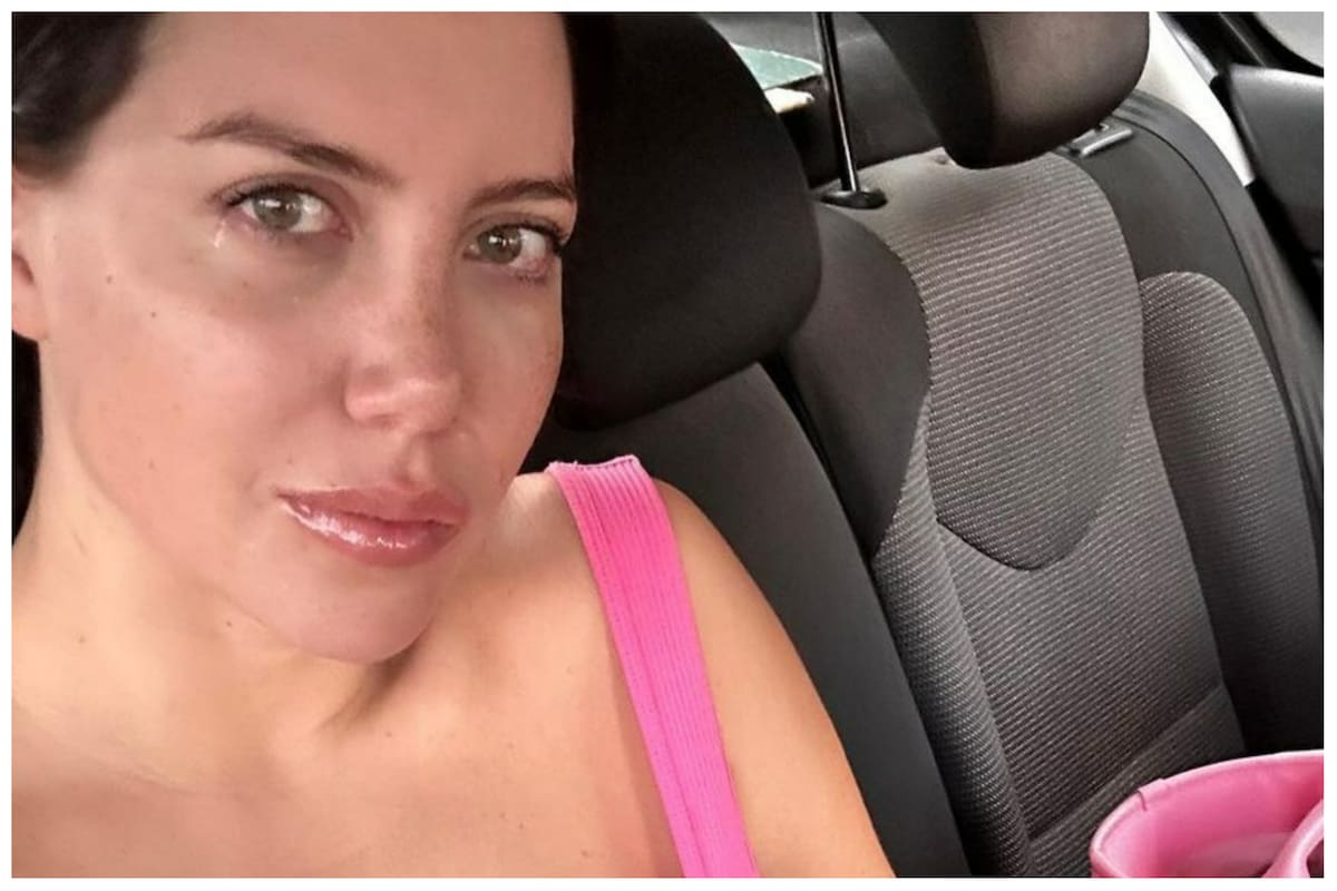 Wanda Nara rompió en llanto, compartió una foto del momento para explicar el motivo y le llovieron las críticas