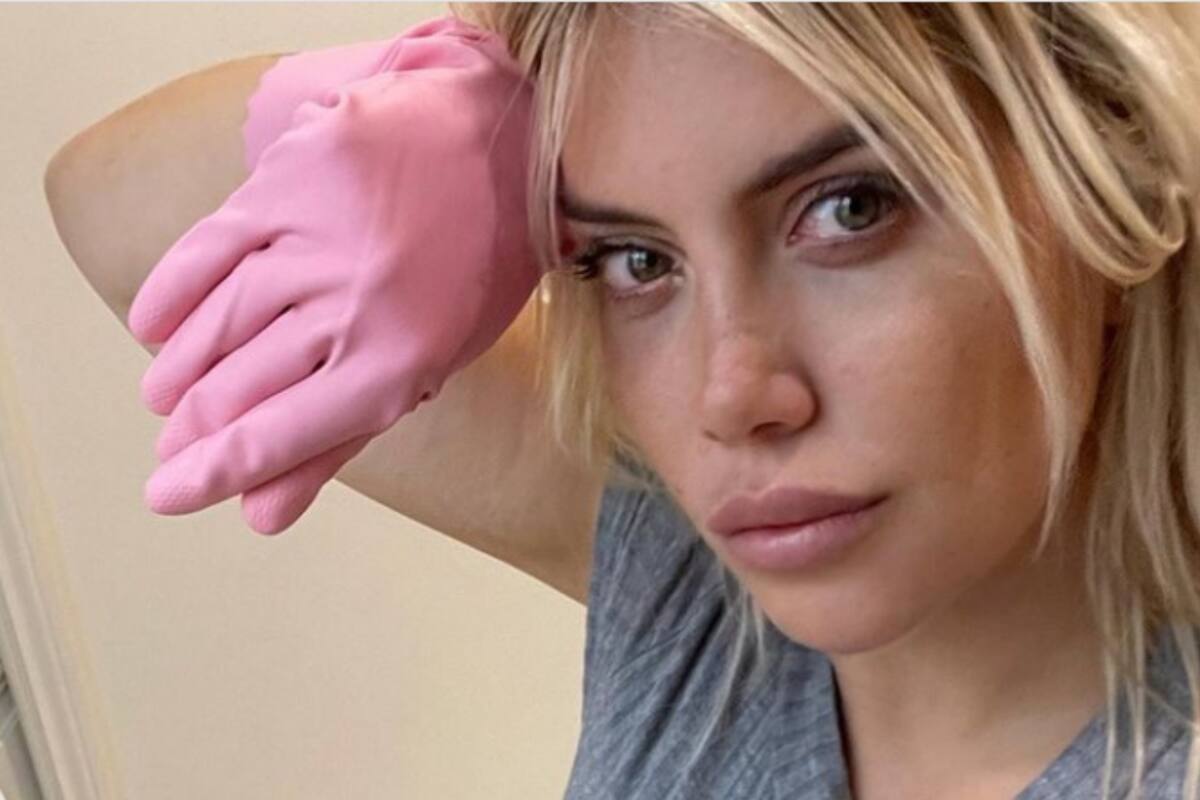 Wanda Nara se animó a mostrarse con lágrimas en los ojos