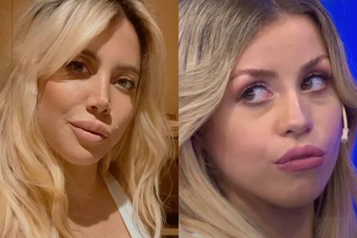 Wanda Nara se divirtió al ver el notable parecido de su "doble" en Bienvenidos a bordo