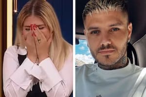 Wanda Nara se quebró en las grabaciones de MasterChef Celebrity al conocer que no podrá pasar las fiestas con sus hijas
