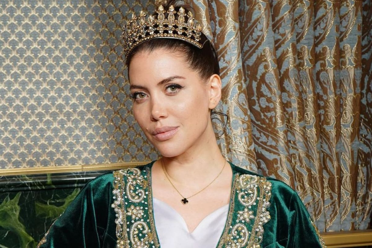 Wanda Nara se vistió con ropa típica de Turquía y expresó el sueño que busca cumplir en el país