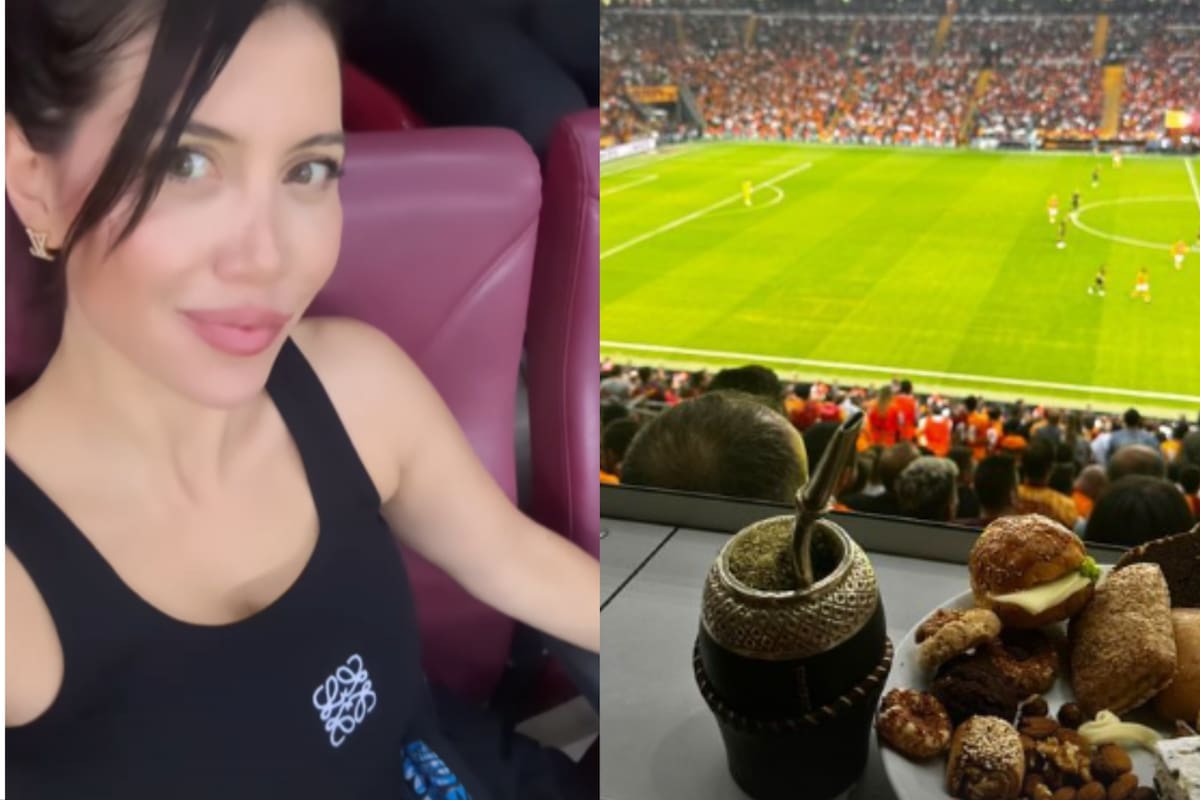 Wanda Nara sorprendió a todos con una visita especial (Foto: captura/@wanda_nara)