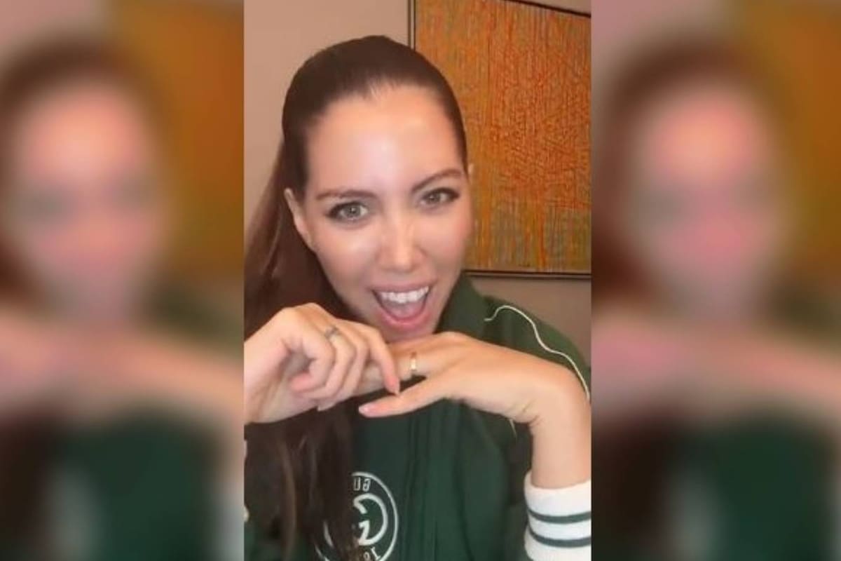 Wanda Nara subió a su cuenta de TikTok un picante video en el que asegura: "A mí me quieren hasta con marido"