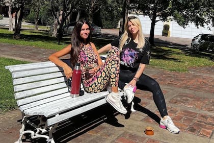 Wanda Nara también estuvo presente en el cumpleaños de la hija de Zaira