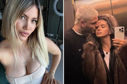 Wanda Nara tuvo una polémica reacción al ver la foto de Mauro Icardi y la China Suárez a los besos en Milán