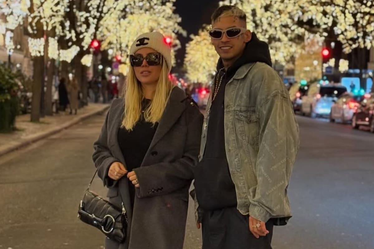 Wanda Nara volvió a su casa en Milano y llevó a L-Gante con ella