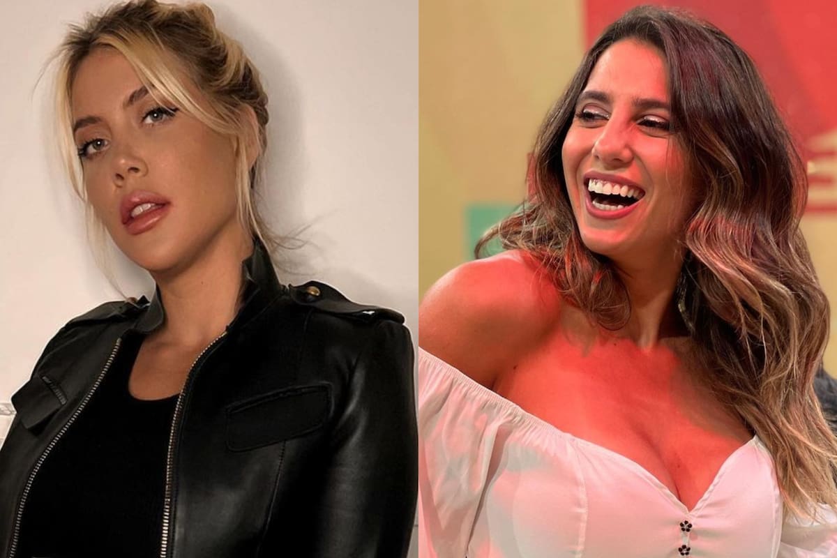 Wanda Nara y Cinthia Fernández, envueltas en un singular contrapunto