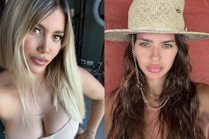 Wanda Nara y Eugenia "China" Suárez