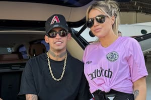 Wanda Nara y L-Gante juntos en Paraguay