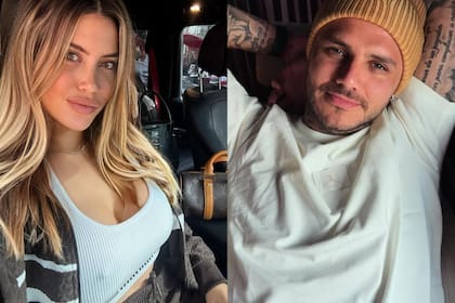 Wanda Nara y Mauro Icardi