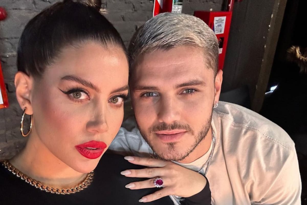 Wanda Nara y Mauro Icardi compartió con sus seguidores de Instagram una foto de la previa de su casamiento con Icardi (Foto: Instagram @wanda_nara)