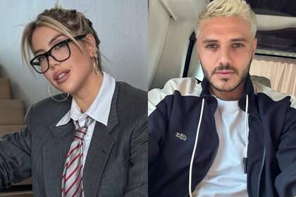 Wanda Nara y Mauro Icardi llevan su divorcio en Milán (Foto: Instagram @wanda_nara / @mauroicardi)