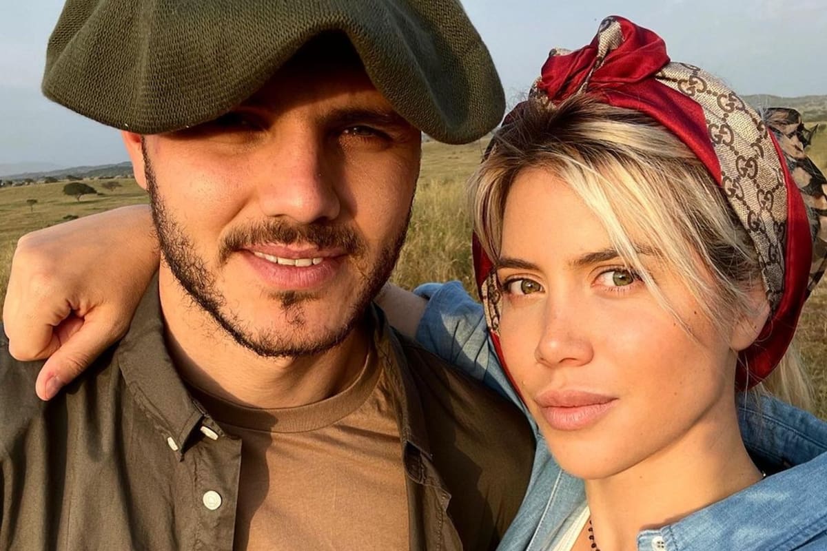 Wanda Nara y Mauro Icardi, separados (Foto: Instagram/@wanda_icardi)