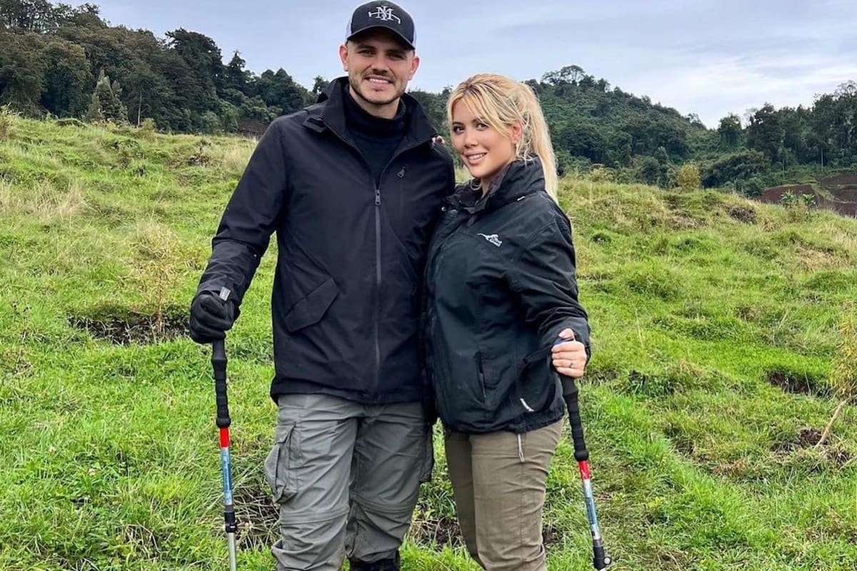 Wanda Nara y Mauro Icardi viajaron al continente africano para celebrar sus ocho años de matrimonio