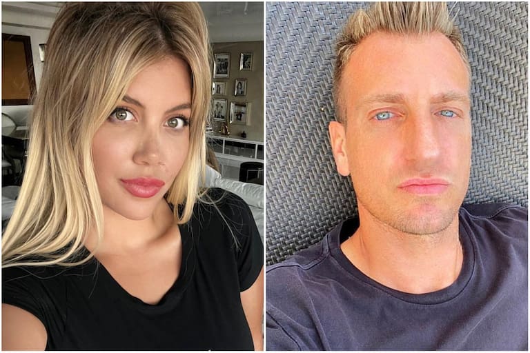 Wanda Nara y Maxi López se reencontraron en Buenos Aires y fueron fotografiados paseando en un shopping con sus hijos - LA NACION