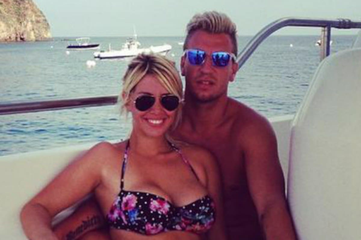 Wanda Nara y Maxi López, en tiempos más felices