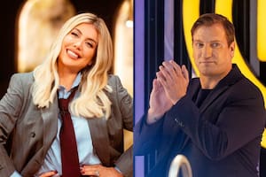 Wanda Nara y Maxi López se sacaron chispas en el primer programa de MasterChef Celebrity (Foto: Telefe)