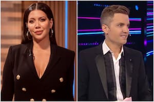 Wanda Nara y Santiago del Moro, los responsables de llevar el primer time de Telefe con vuelo muy alto