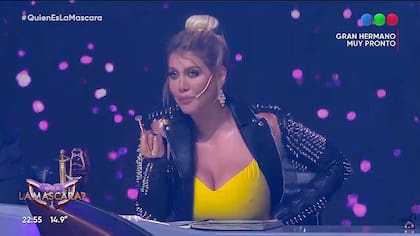 Wanda Nara y su paso por ¿Quién es la máscara? logró entusiasmar a los miembros de Aptra que consideraron que valía la pena nominarla