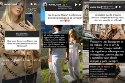 Wanda utilizó su Instagram para responder todas las preguntas. Imagen: @wanda_icardi