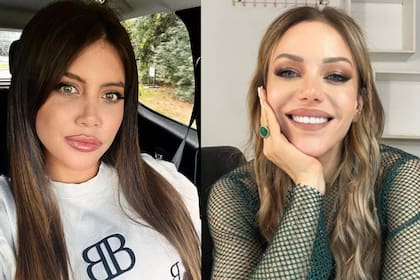 Wanda y Evangelina mostraron un acercamiento (Foto Instagram @wanda_nara /@evangelinaanderson)