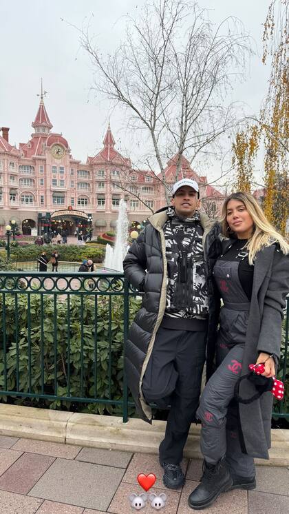 Wanda y L-Gante fueron a Walt Disney Europa en París