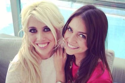 Wanda y Zaira, felices