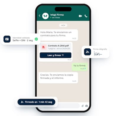 Wapi Firma tiene una modalidad gratis y otra paga